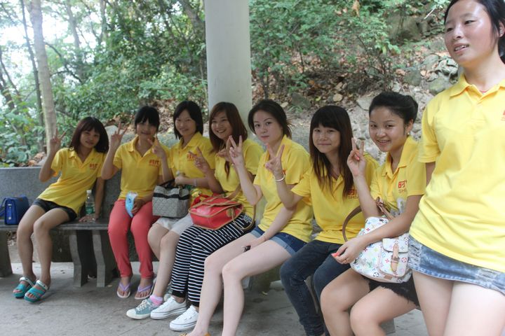 福永美發(fā)學校游玩福永鳳凰山